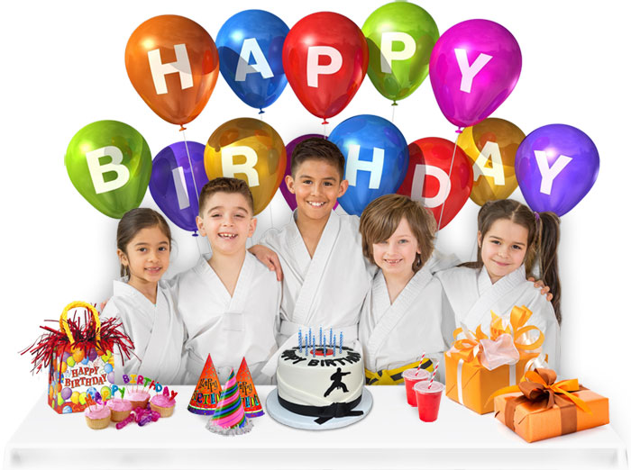 Martial Arts Karate Birthday Party